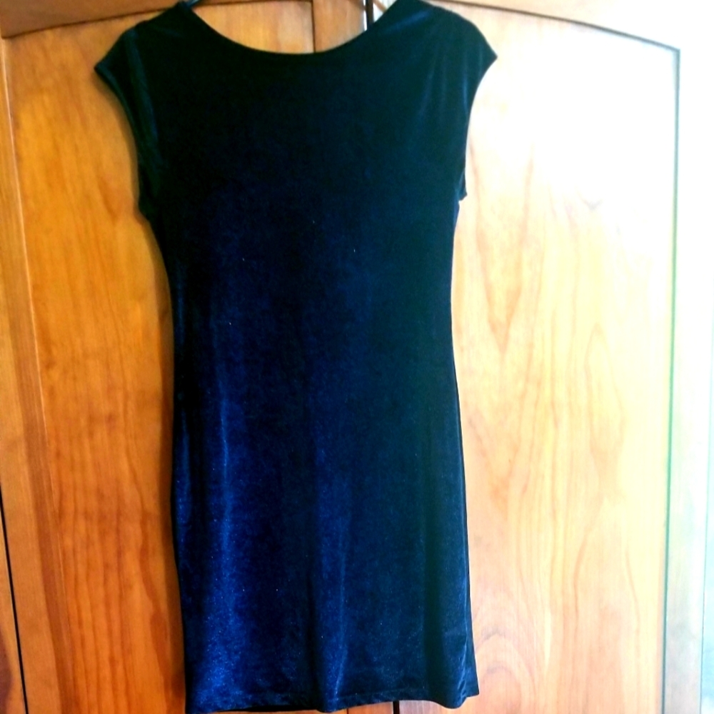 Velour dress